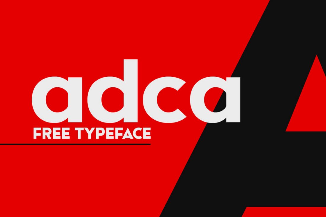 Adca Font preview