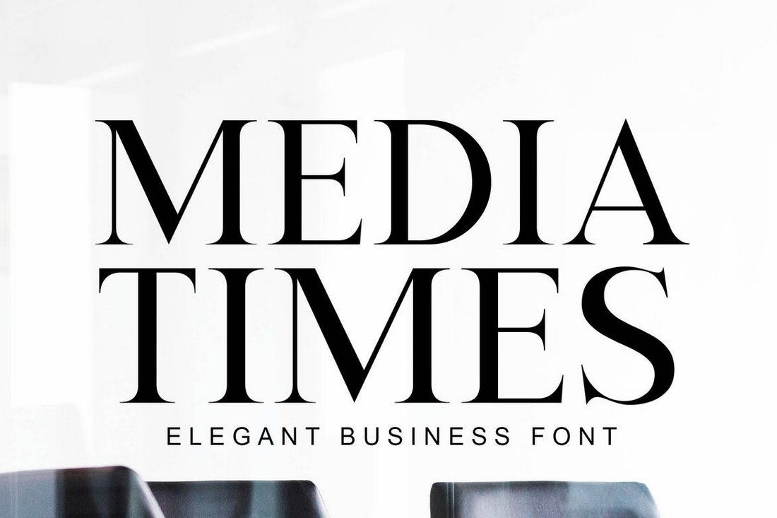 Media Times 2.0 Font preview