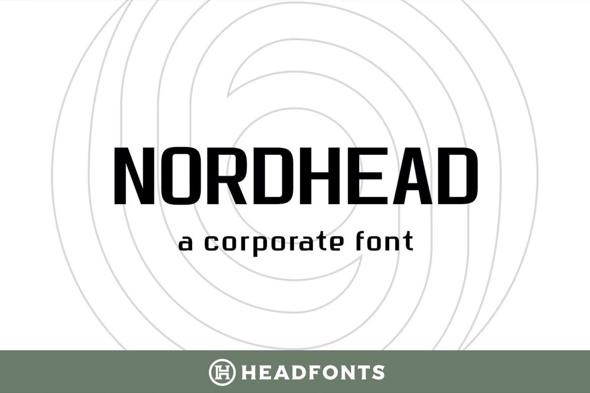Nordhead Font preview