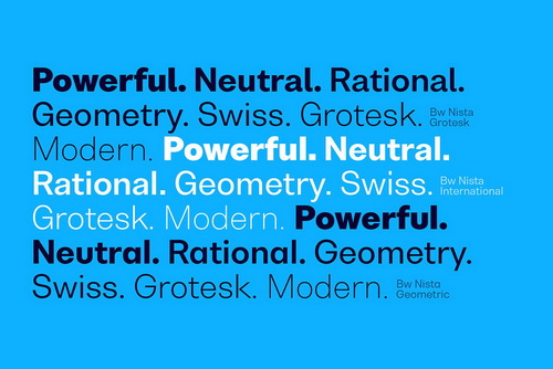 Bw Nista Grotesk Extra Bold Font preview