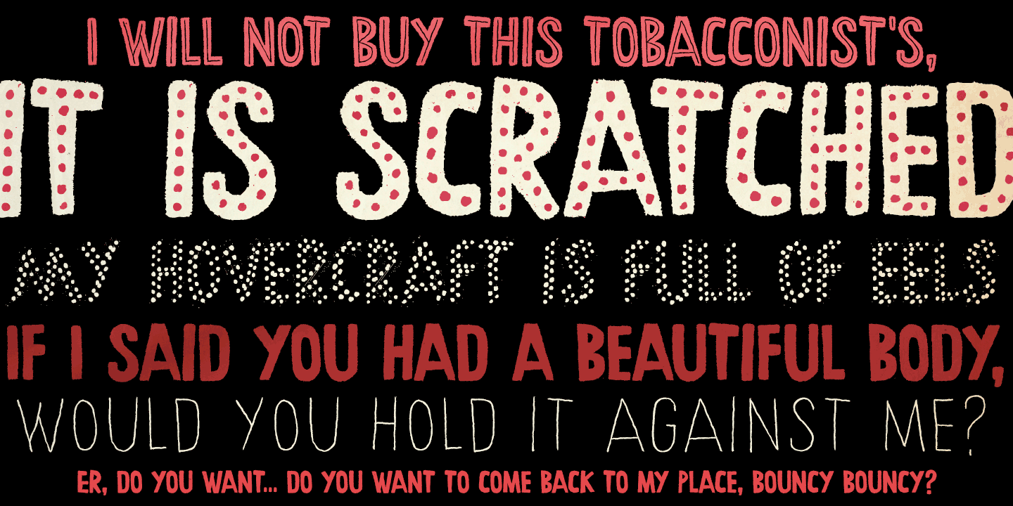 Chronic Text Chronic Regular Font | xFonts.pro
