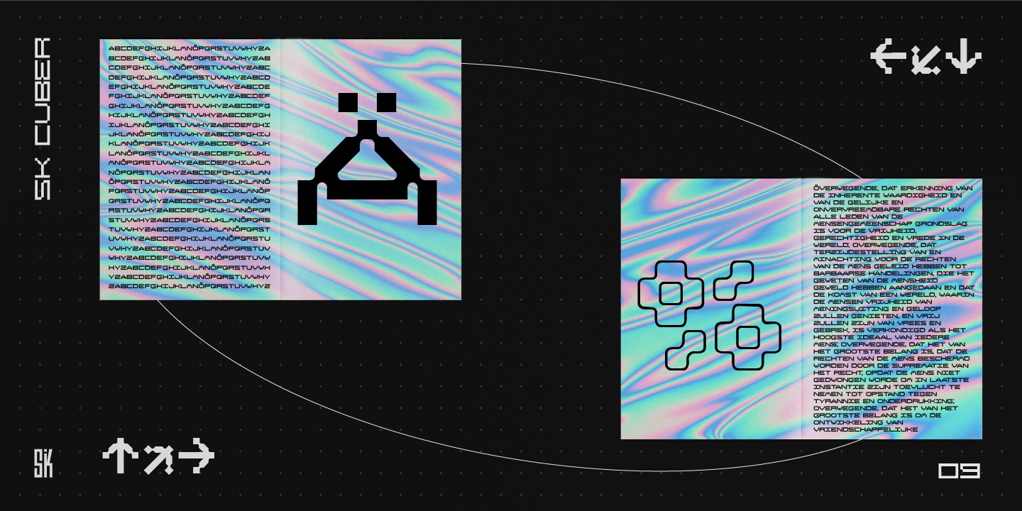 SK Cuber Expanded Rounded Font | xFonts.pro