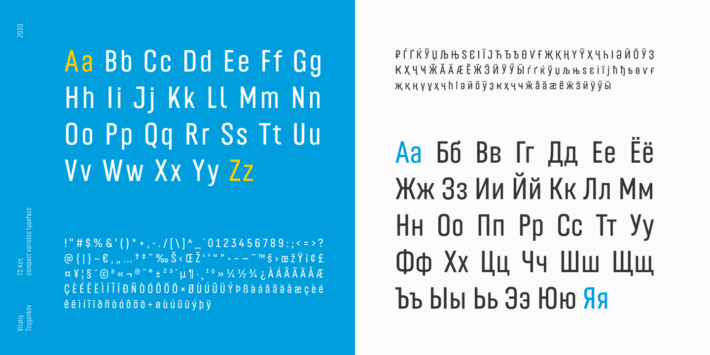 Ts Kirt Variable Font Xfonts Pro
