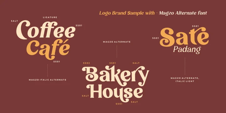 Magzo Light Font preview