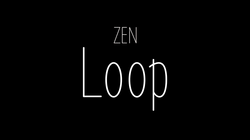 Zen Loop Font preview