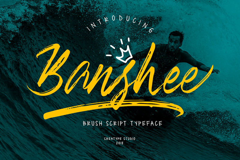 Banshee Font preview