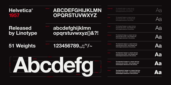Helvetica LT Black Oblique Font preview