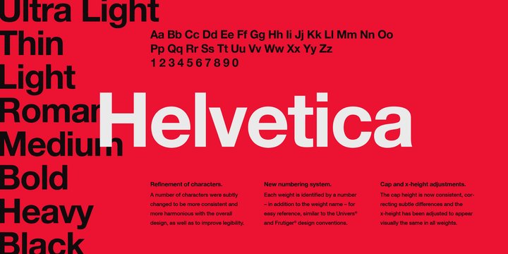Helvetica LT Fractions Font preview