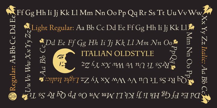 Italian Old Style Regular Font preview
