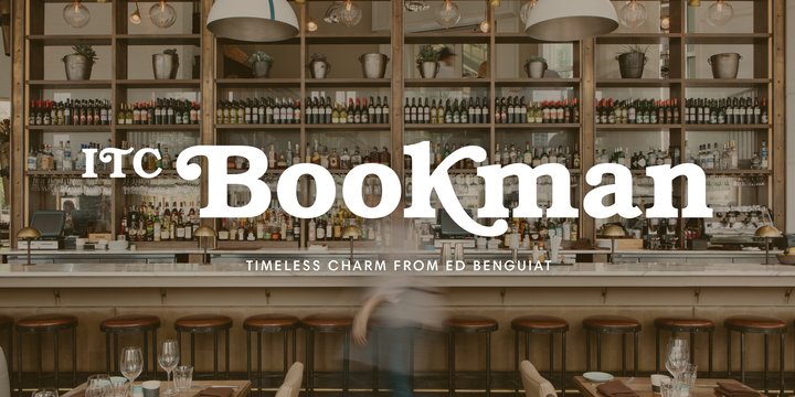 ITC Bookman Light Font preview
