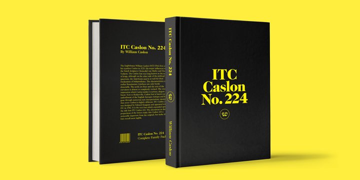 ITC Caslon 224 Book Italic Font preview