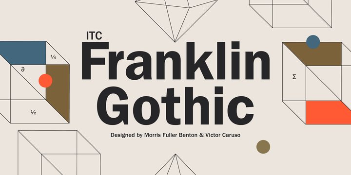 ITC Franklin Gothic Condensed Medium Font preview