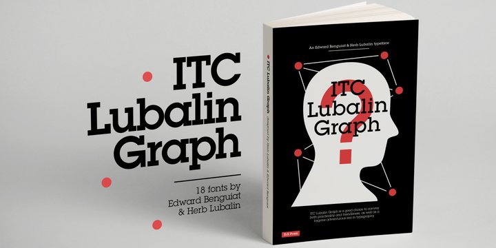 ITC Lubalin Graph Demi Oblique Font preview