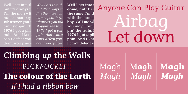 ITC Stone Informal Font preview