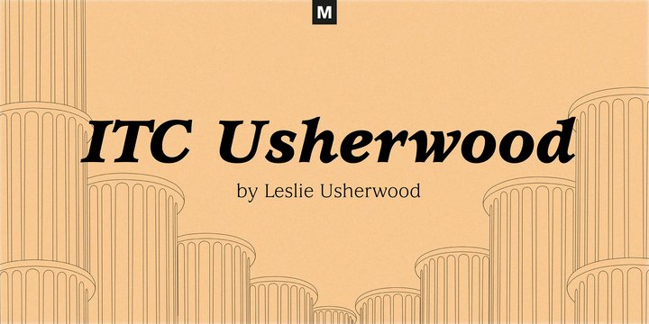 ITC Usherwood Book Font preview