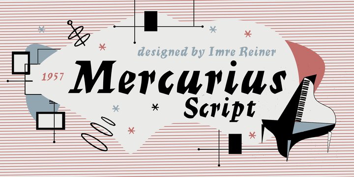 Mercurius Font preview