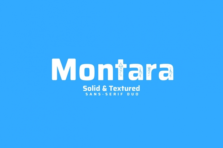Montara Font preview