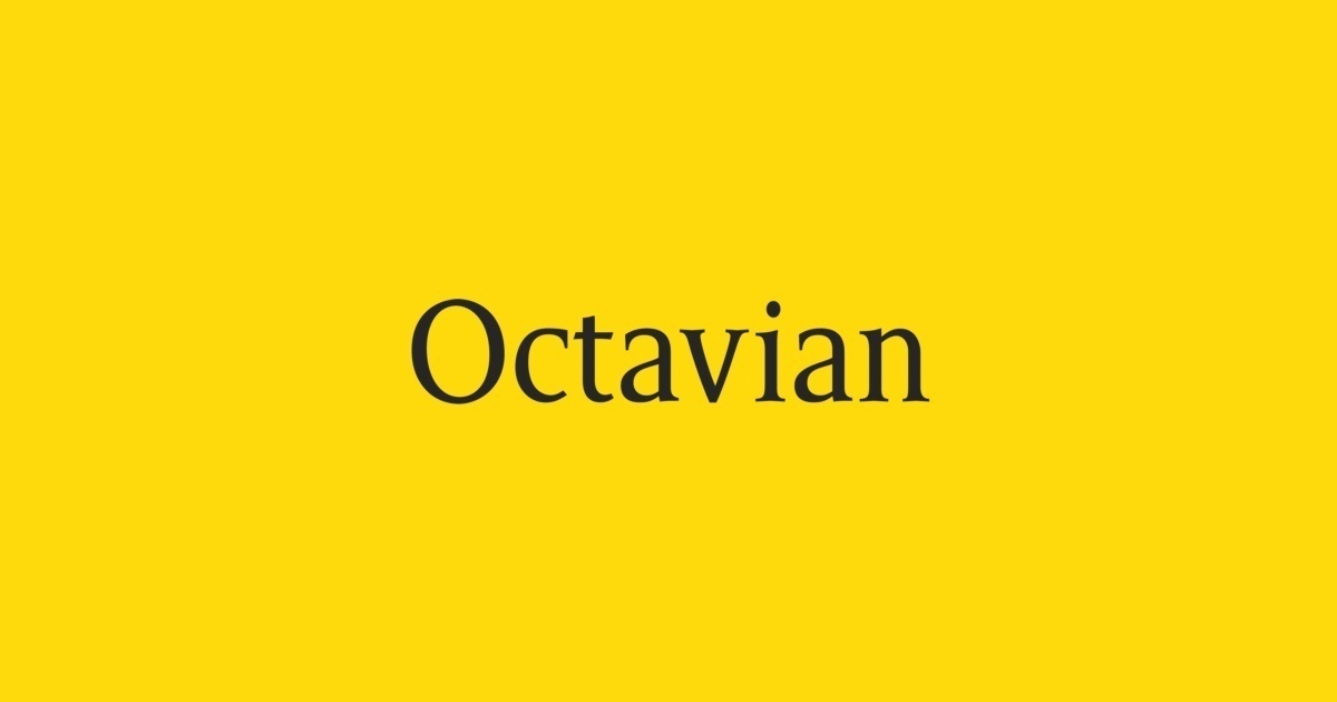 Octavian Font preview
