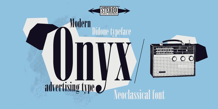 Onyx Regular Font preview