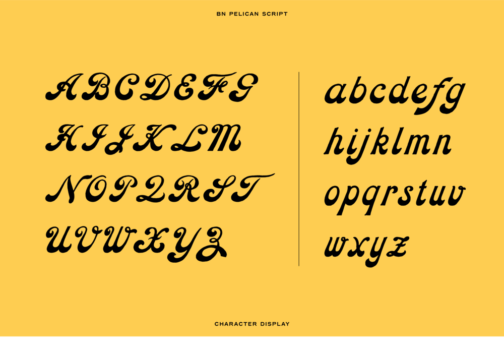 Pelican Regular Font preview