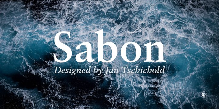Sabon Font preview