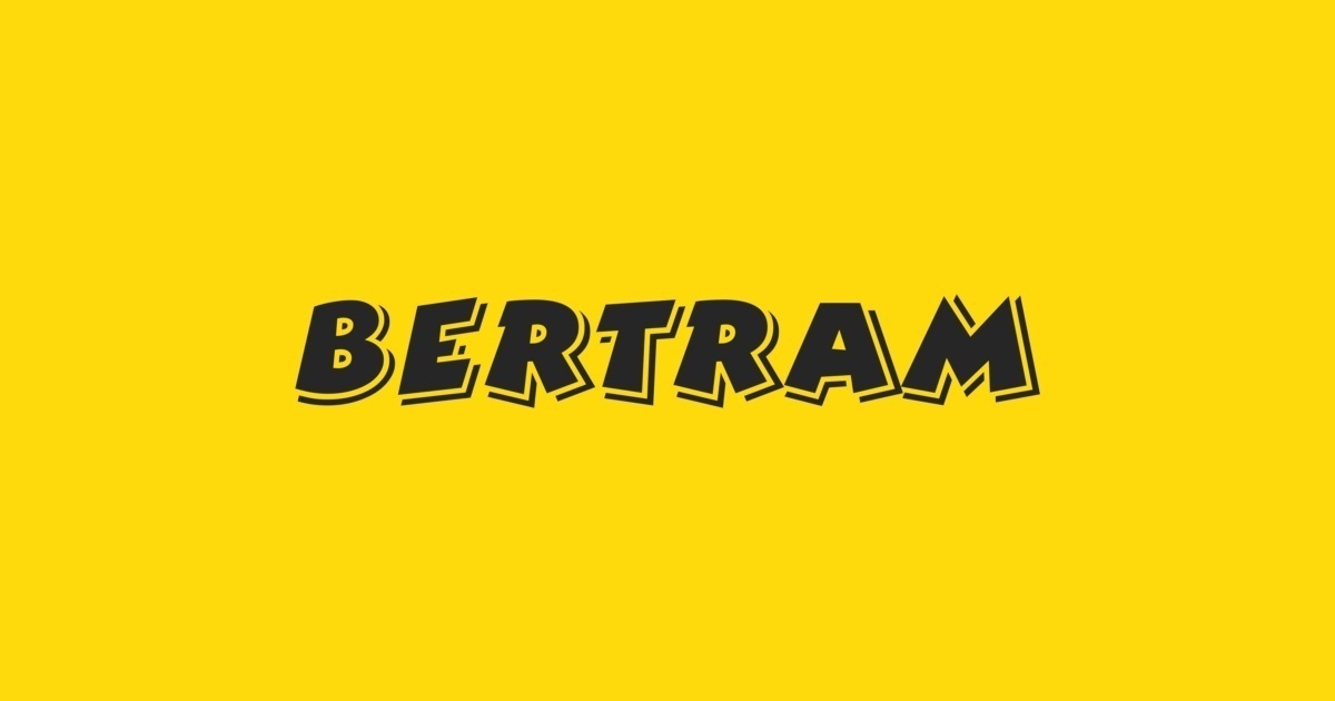 Bertram Font preview