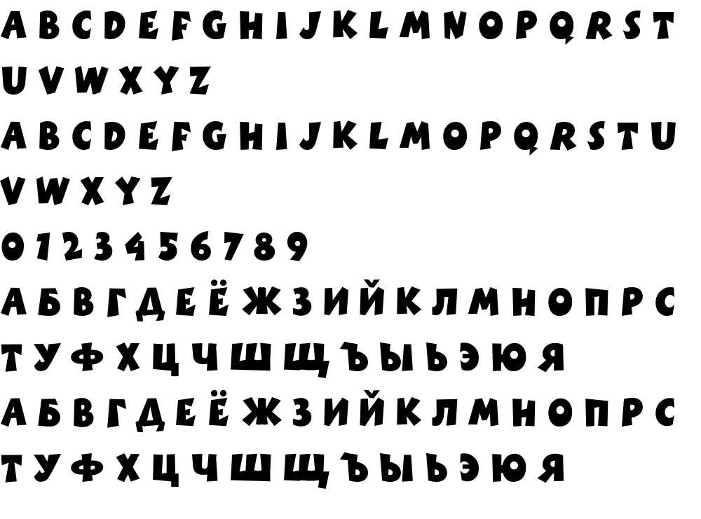 Boink Font preview