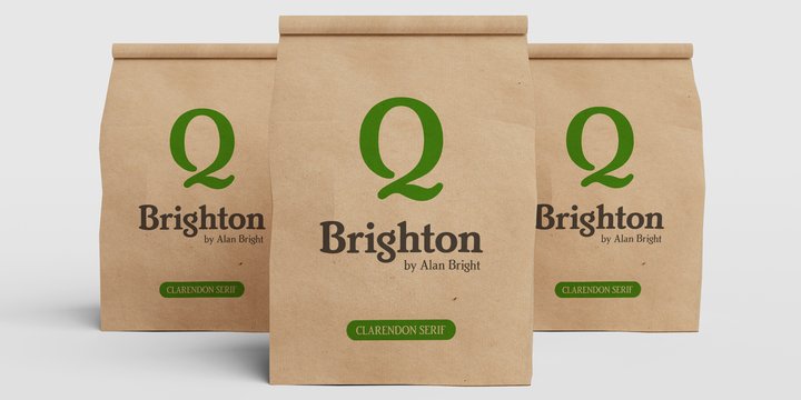 Brighton Font preview
