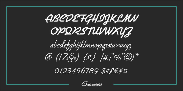 Gillies Gothic Regular Font preview