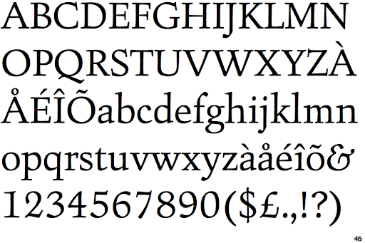 Figural Font preview