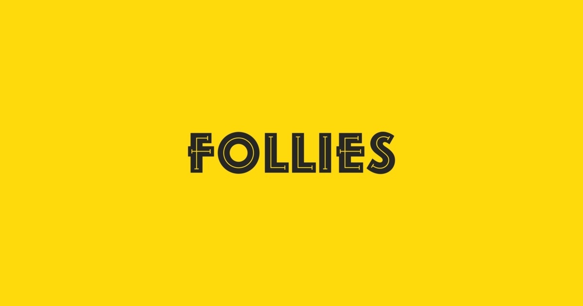 Follies Font preview