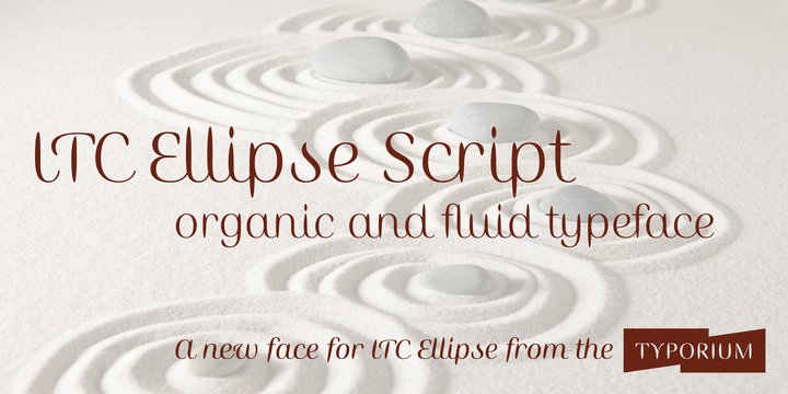 Ellipse ITC Font preview