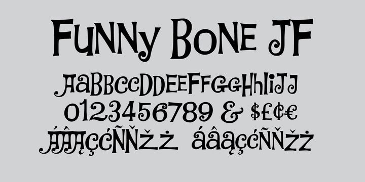 Linotype Funny Bones Font preview