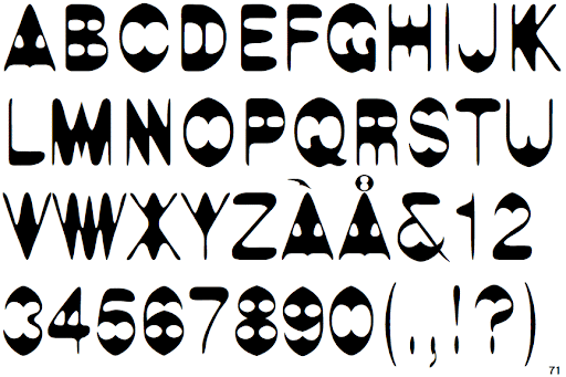 Linotype Alphabat Font preview