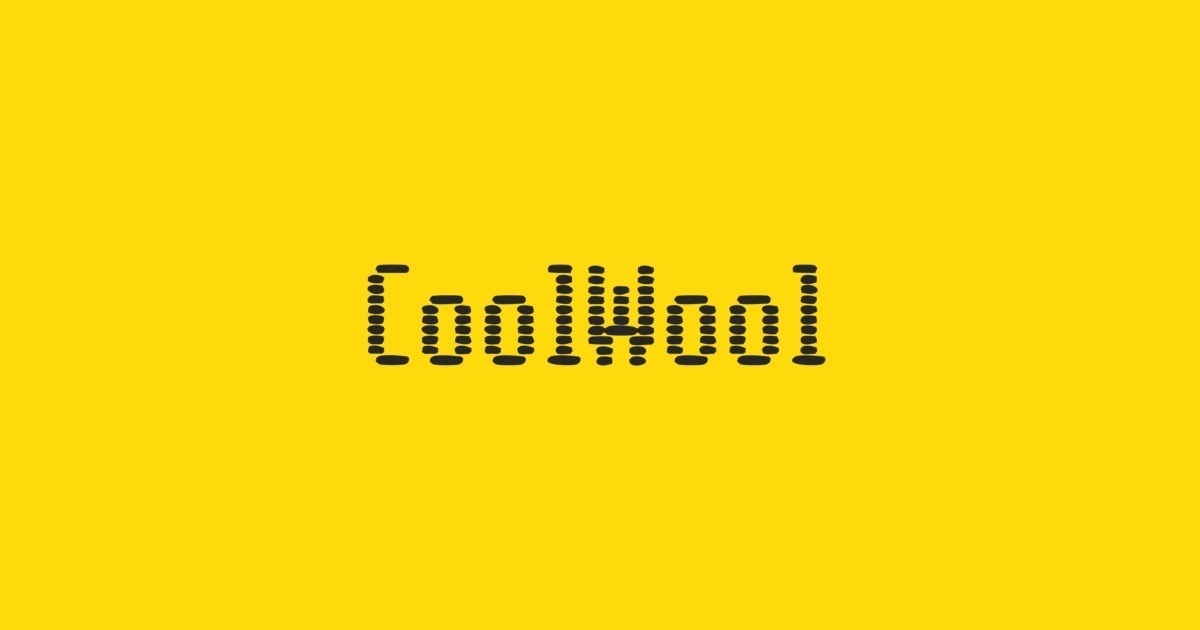 CoolWool Font preview