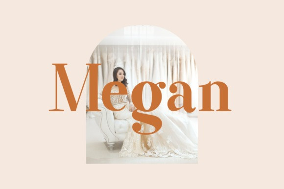 Megan Font preview