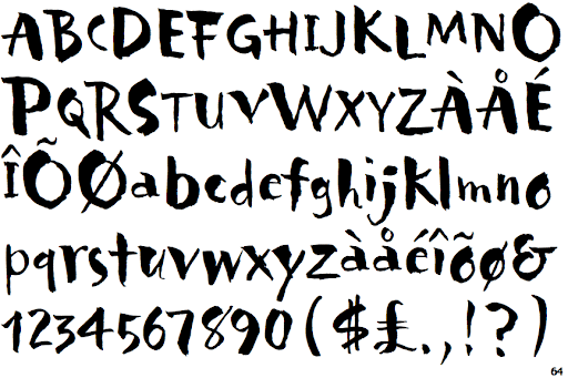 Carumba Font preview