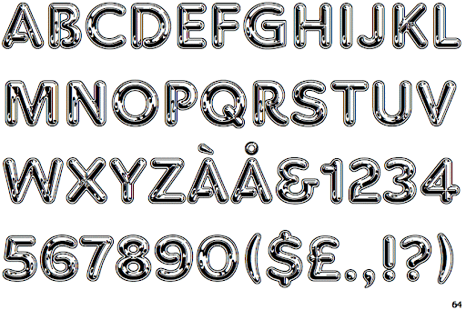 Chromium One Font preview