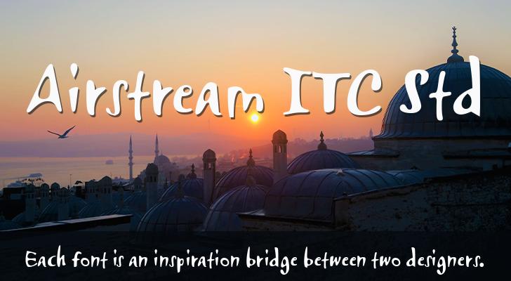 Airstream ITC Font preview