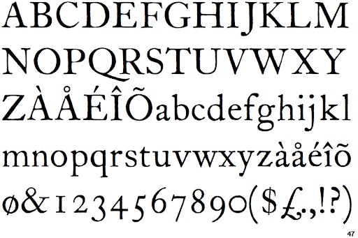 ITC Founders Caslon Font preview