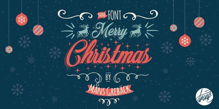 Merry Christmas Regular Font preview