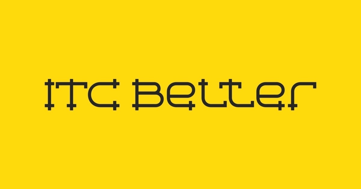 Belter ITC Font preview