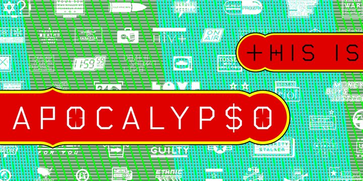 Apocalypso Font preview