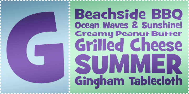 Grilled Cheese BTN Outline Font preview