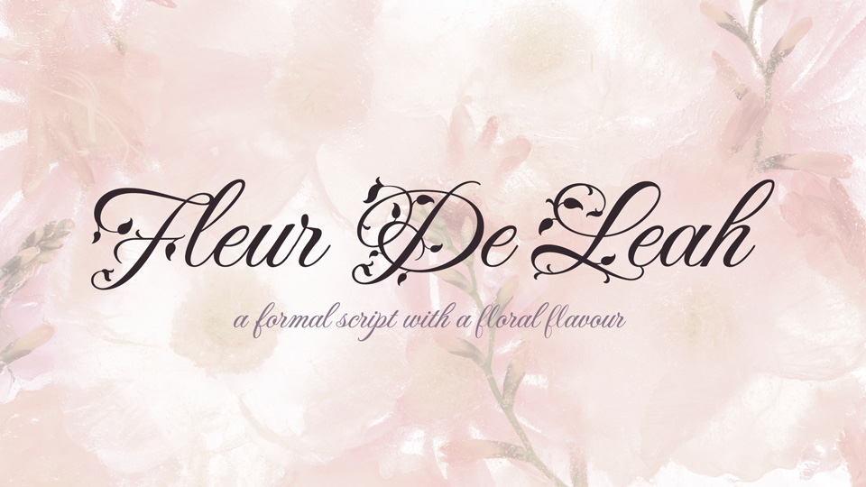 Fleur De Leah Regular Font preview
