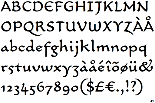 Carlin Script Medium Italic Font preview