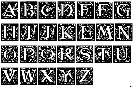 Bestiary Font preview