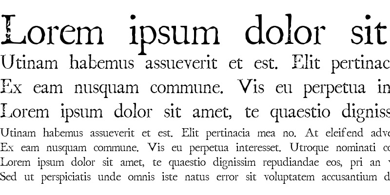 Boswell Regular Font preview