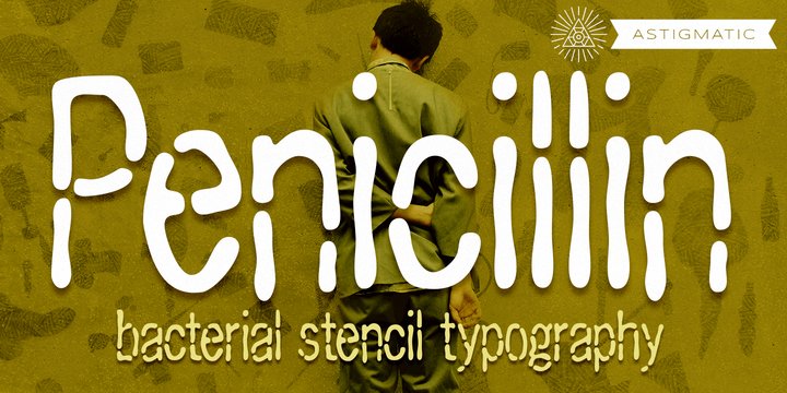 Penicillin AOE Regular Font preview