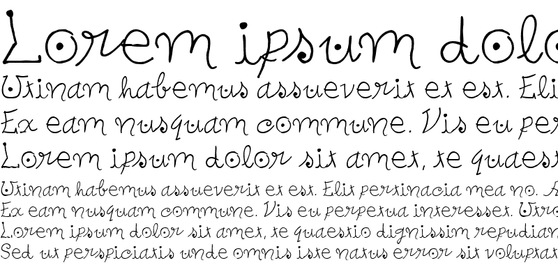 Peters Miro ITC Font preview